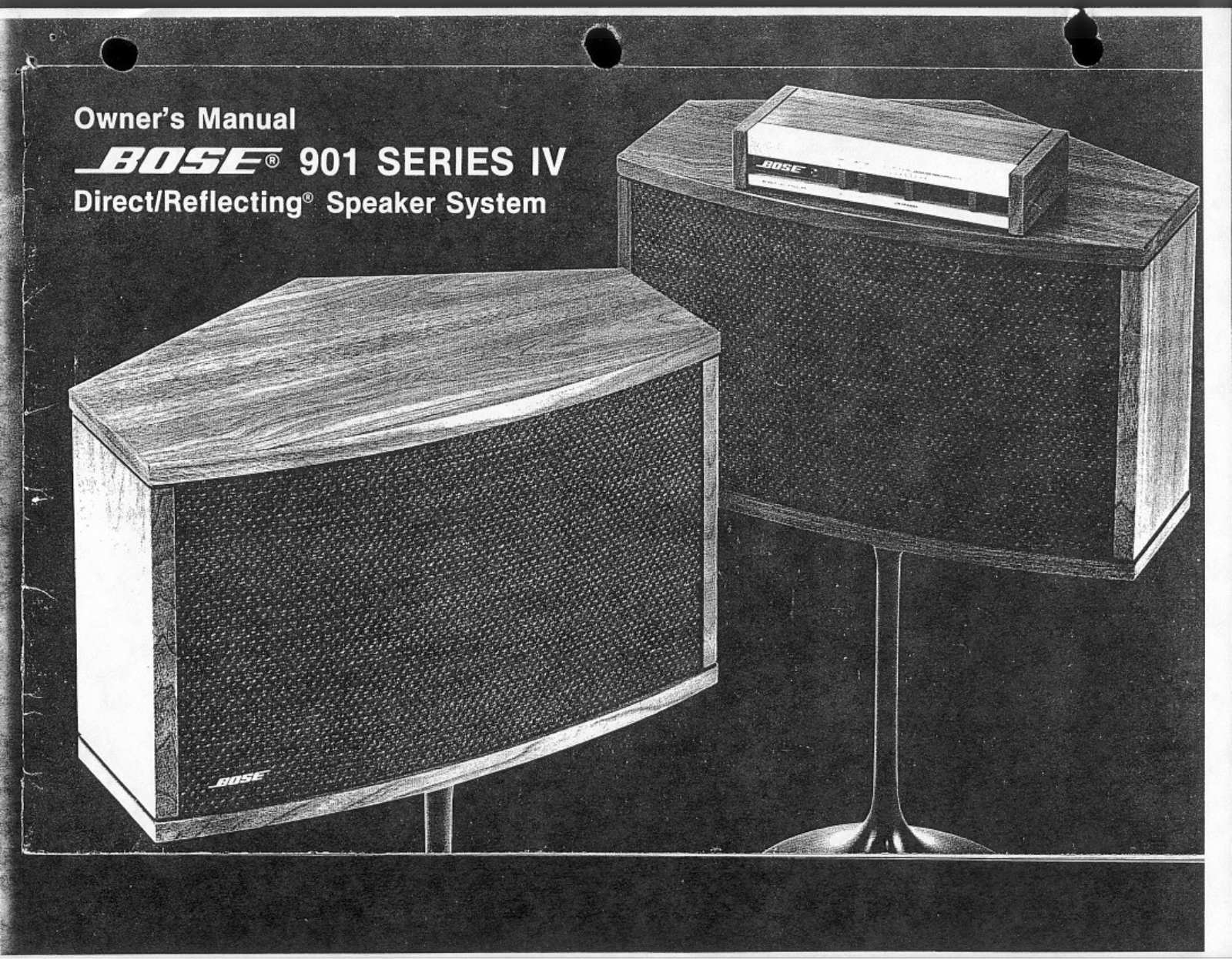 Bose 901IV Owner Manual