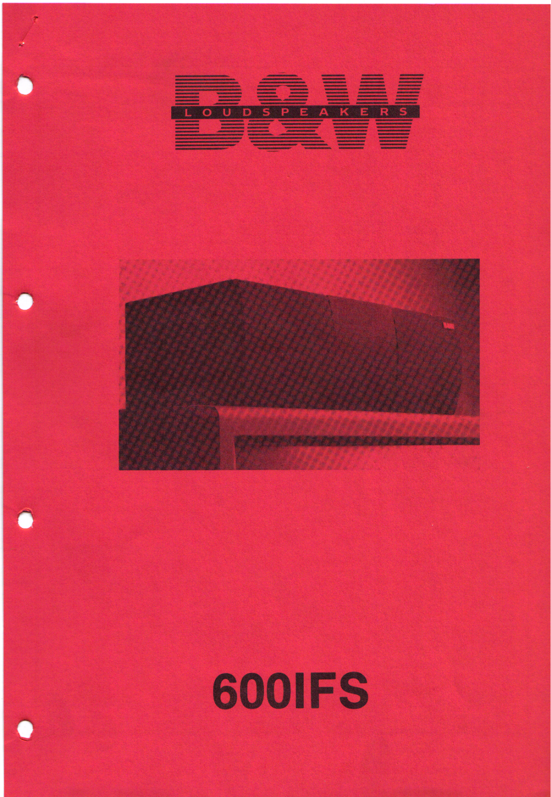 Bowers and Wilkins DM-600-IFS Service manual