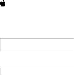 Apple A1288 Users Manual
