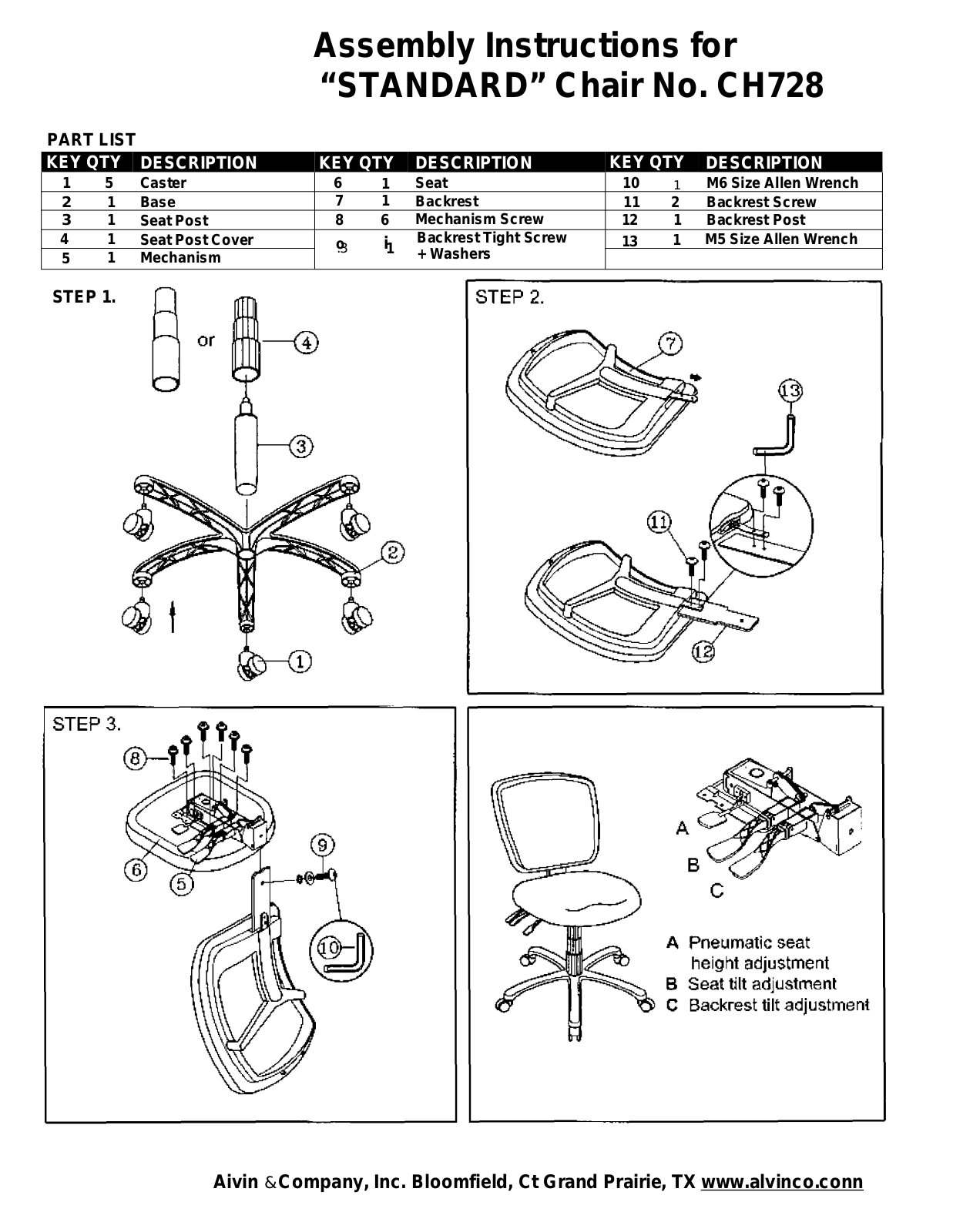 Alvin CH728 User Manual - ManualMachine.com