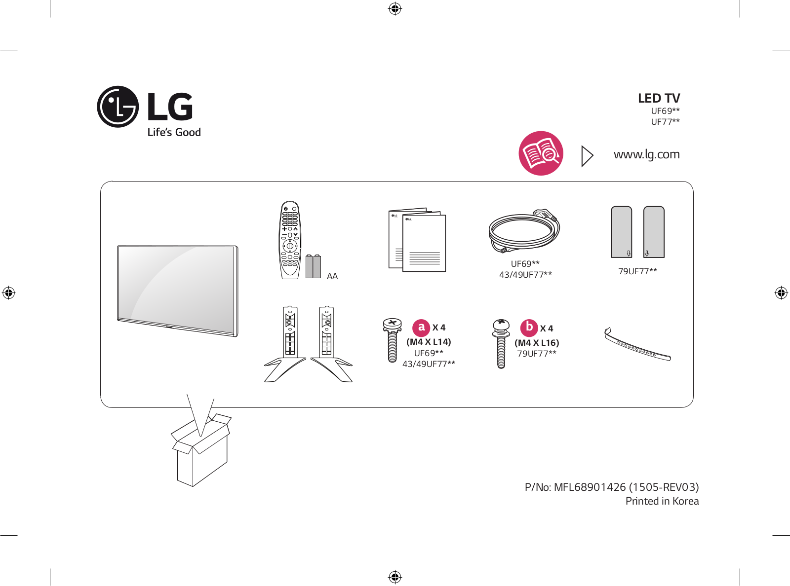 LG 43UF690T-TC User Guide