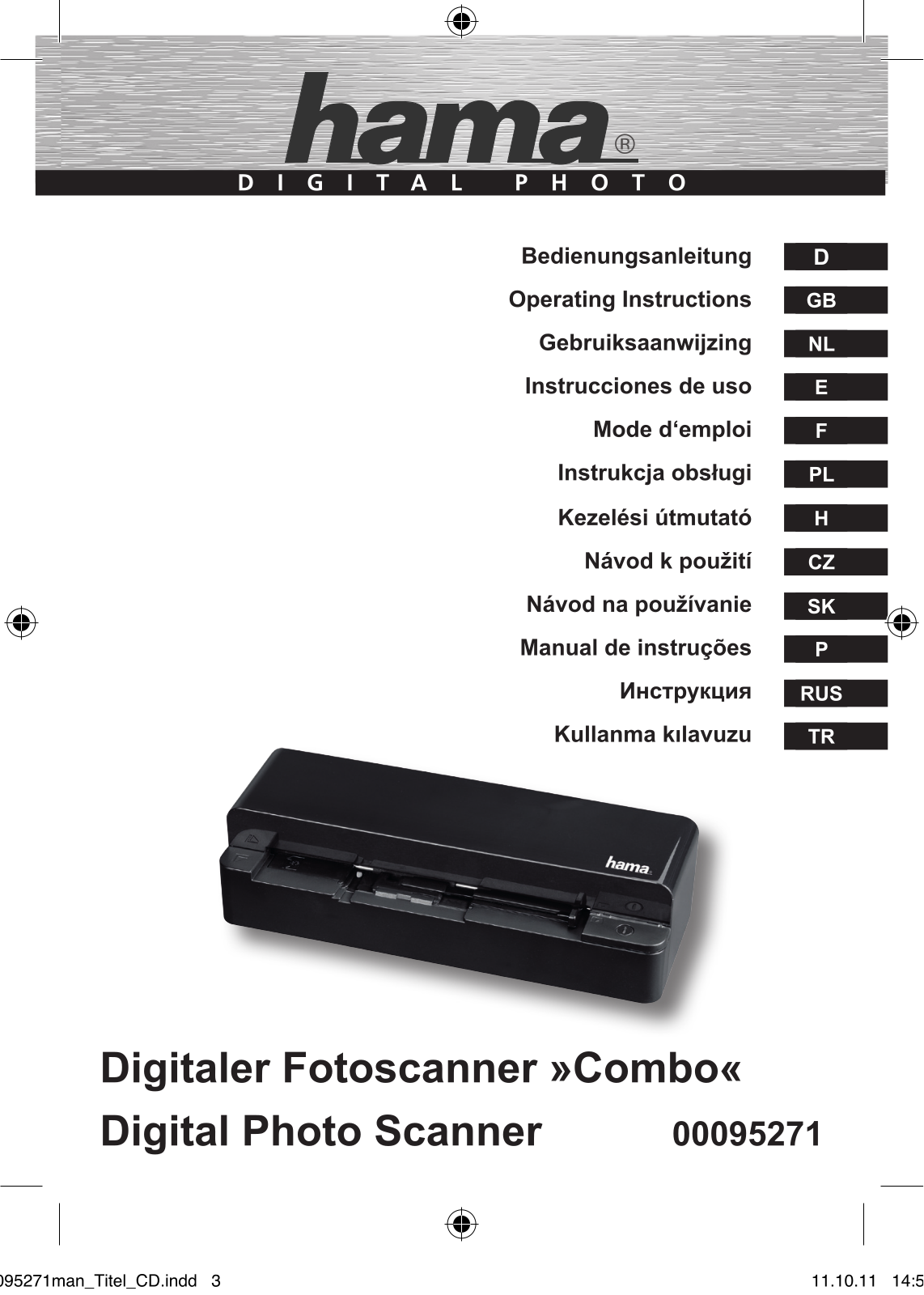 Hama 95271 User manual