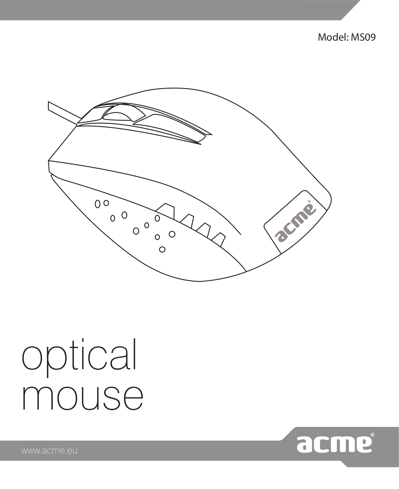 Acme MS09 User Manual