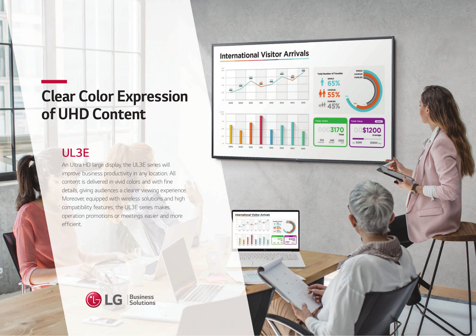 LG 55UL3E Product Data Sheet