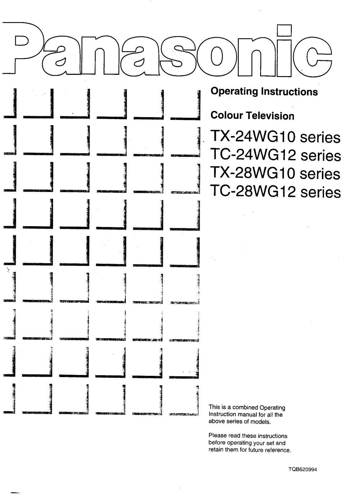 Panasonic TX-28WG10, TX-28WG12, TX-24WG12, TX-24WG10 User Manual