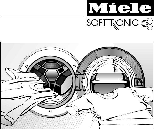 Miele WT 900-45 S CH Instructions Manual