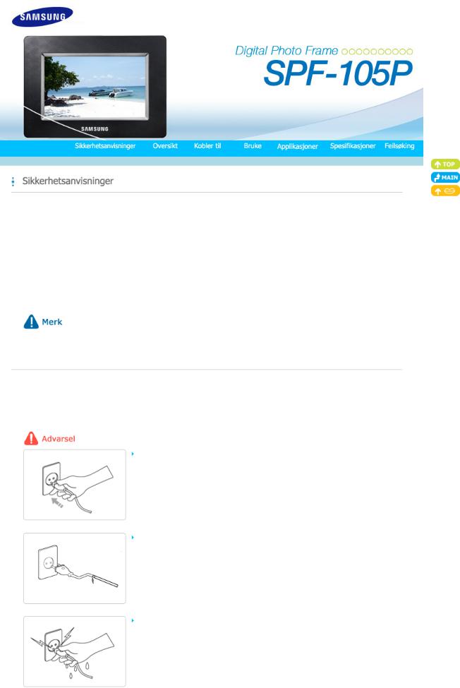 Samsung SPF-105P, SPF-105V User Manual