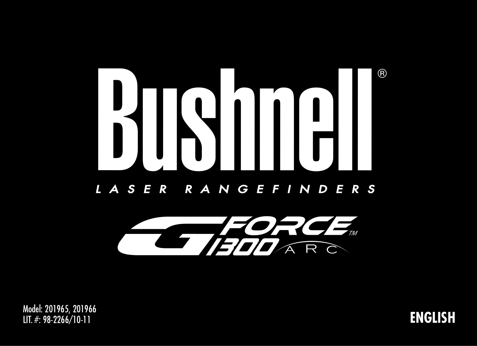 Bushnell 201966, 201965 User Manual