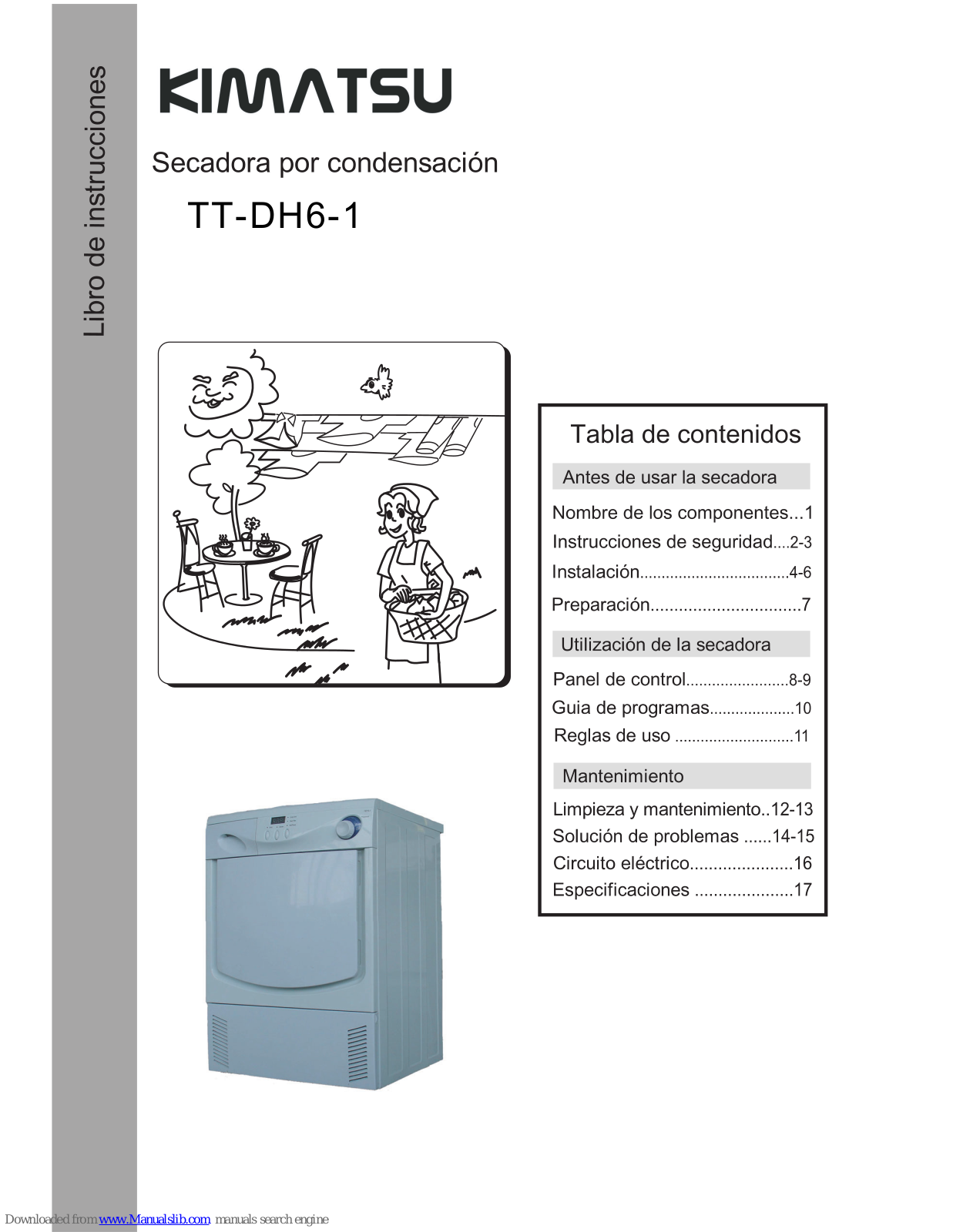 Kimatsu HDS1260TVEME, TT-DH6-1 User Manual