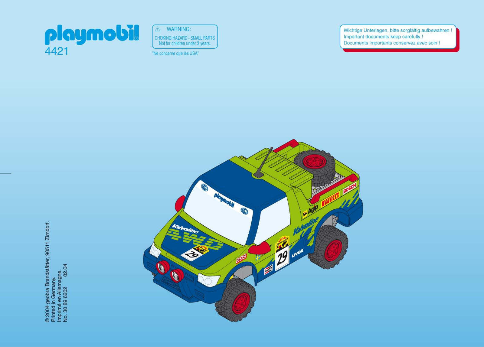 Playmobil 4421 Instructions