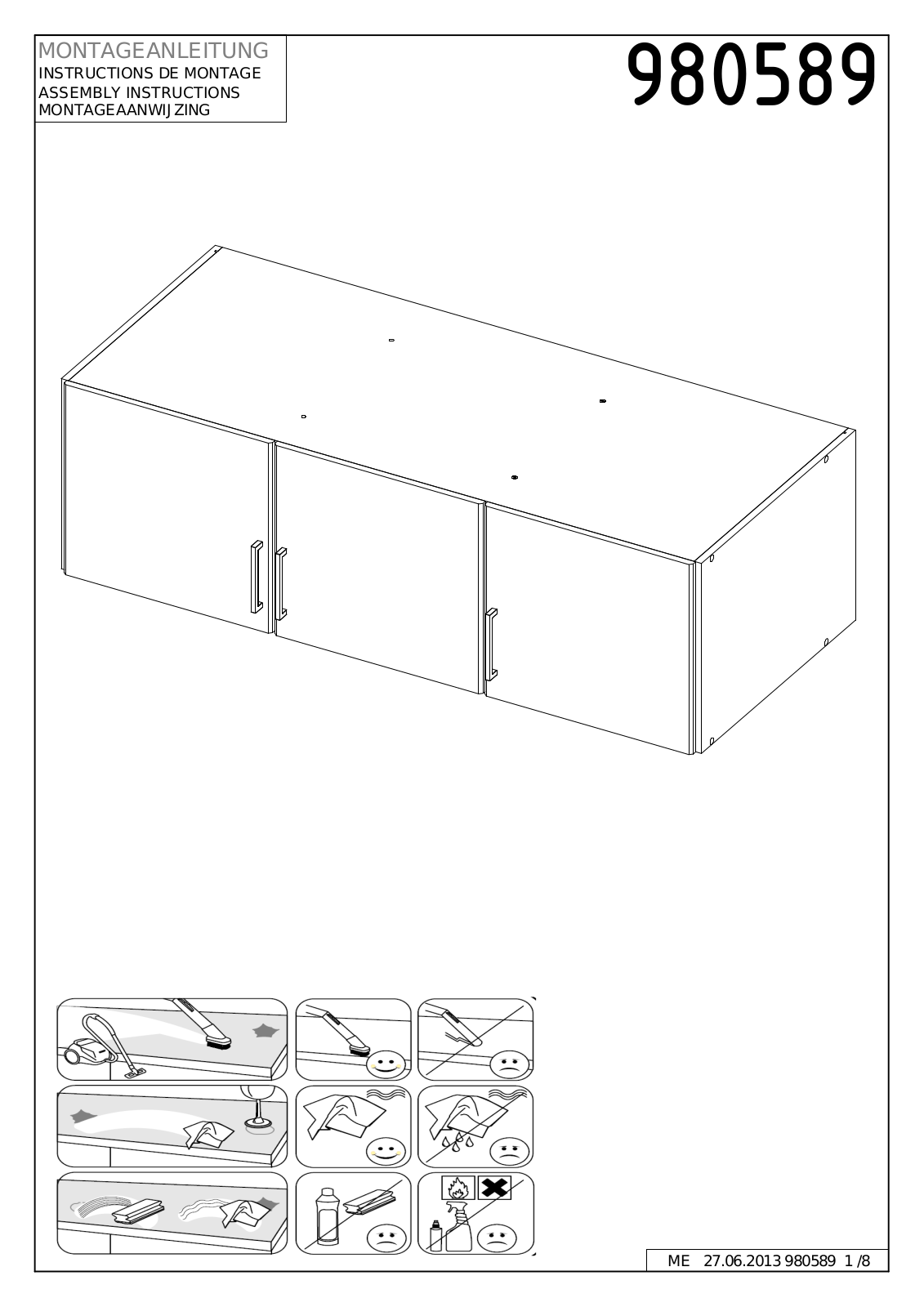 Wimex 980589 Assembly instructions