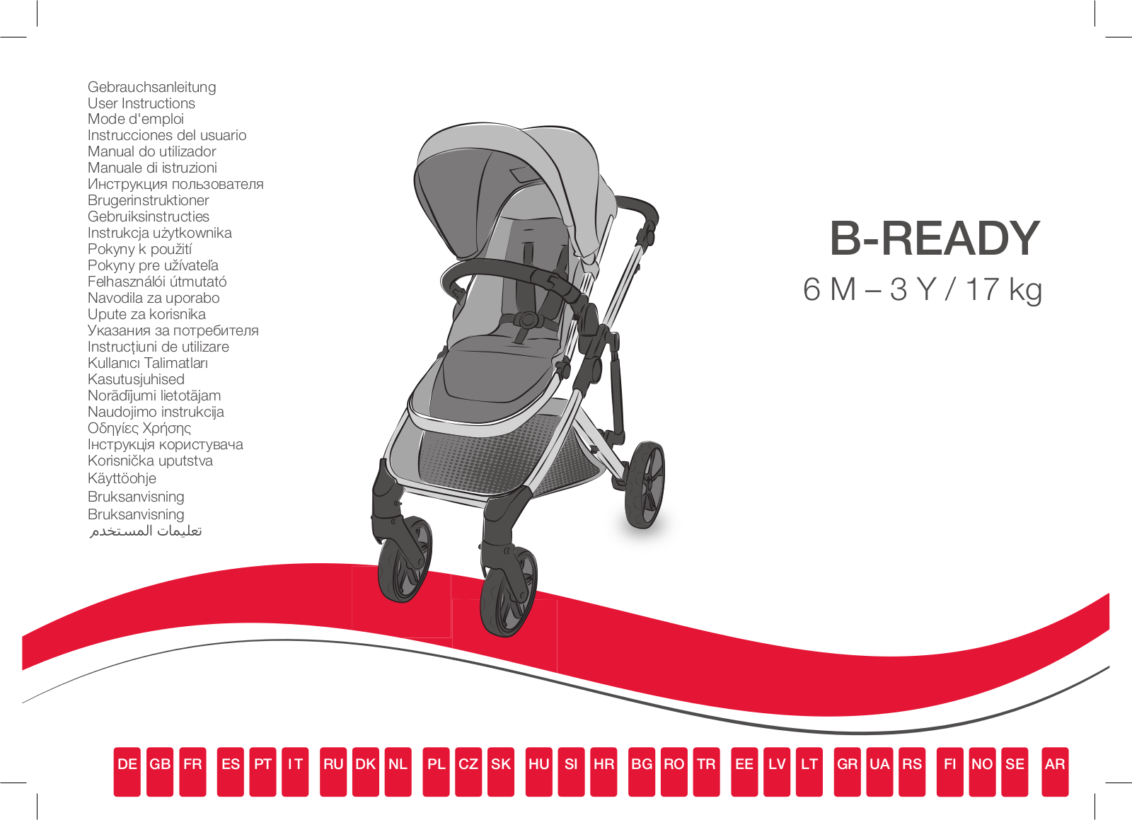 Britax B-Ready operation manual