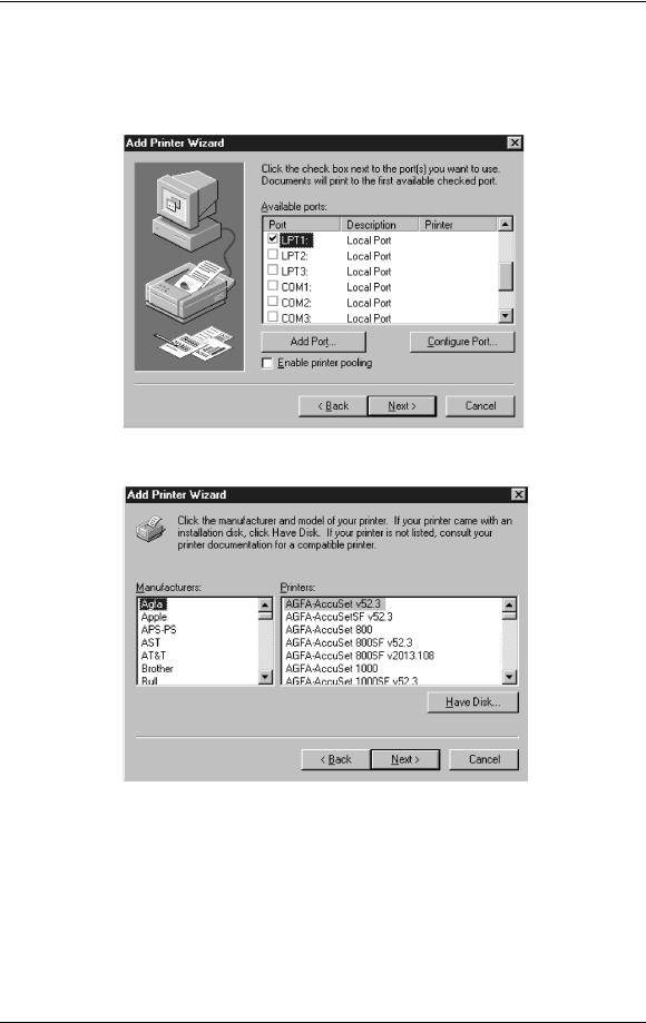 Xerox DOCUCOLOR 2006 Installing user software in a Windows NT 4.0 environment