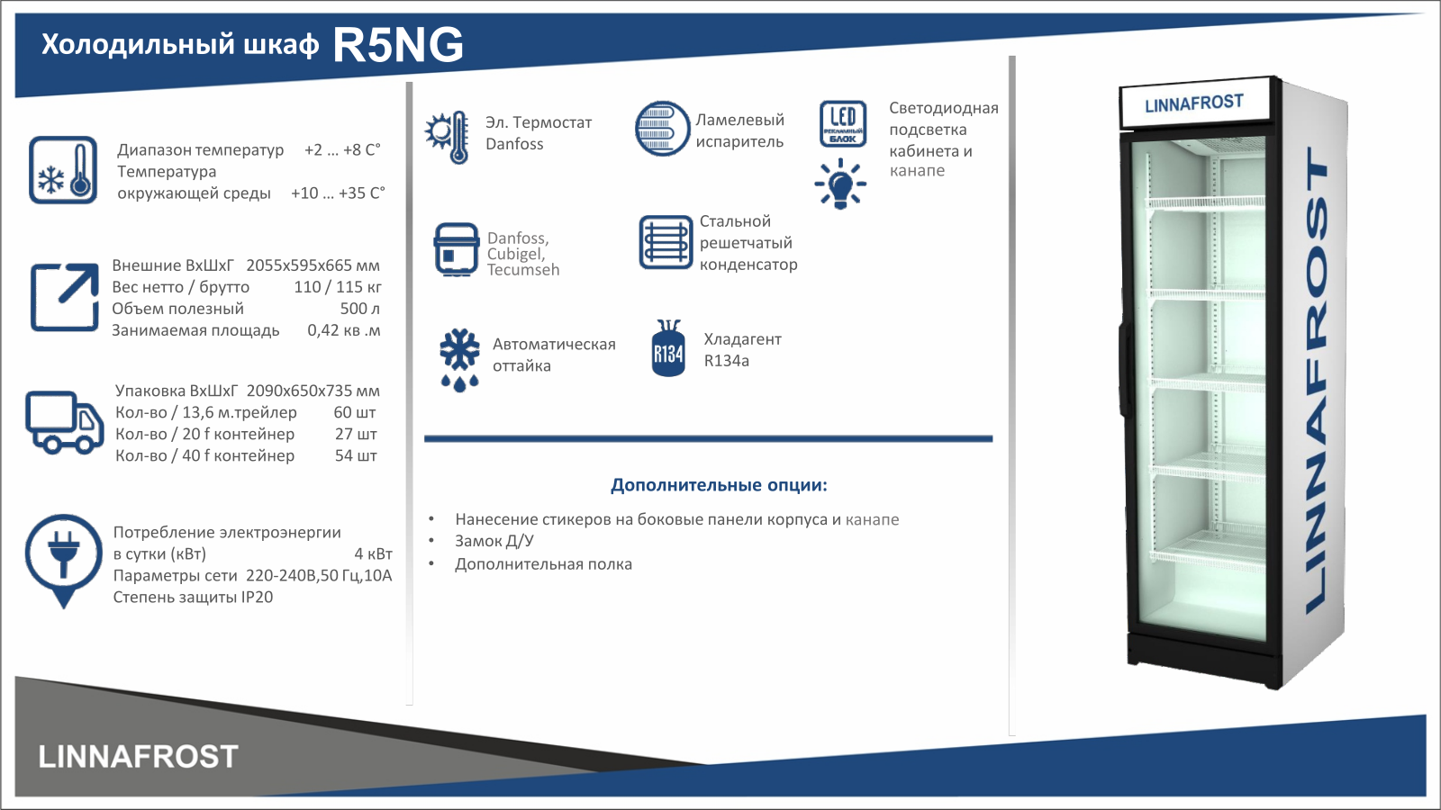 Linnafrost R5NG User manual