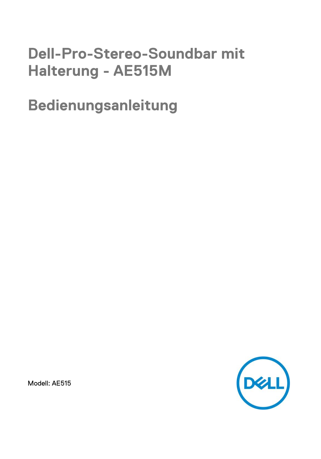 Dell AE515M Service Manual