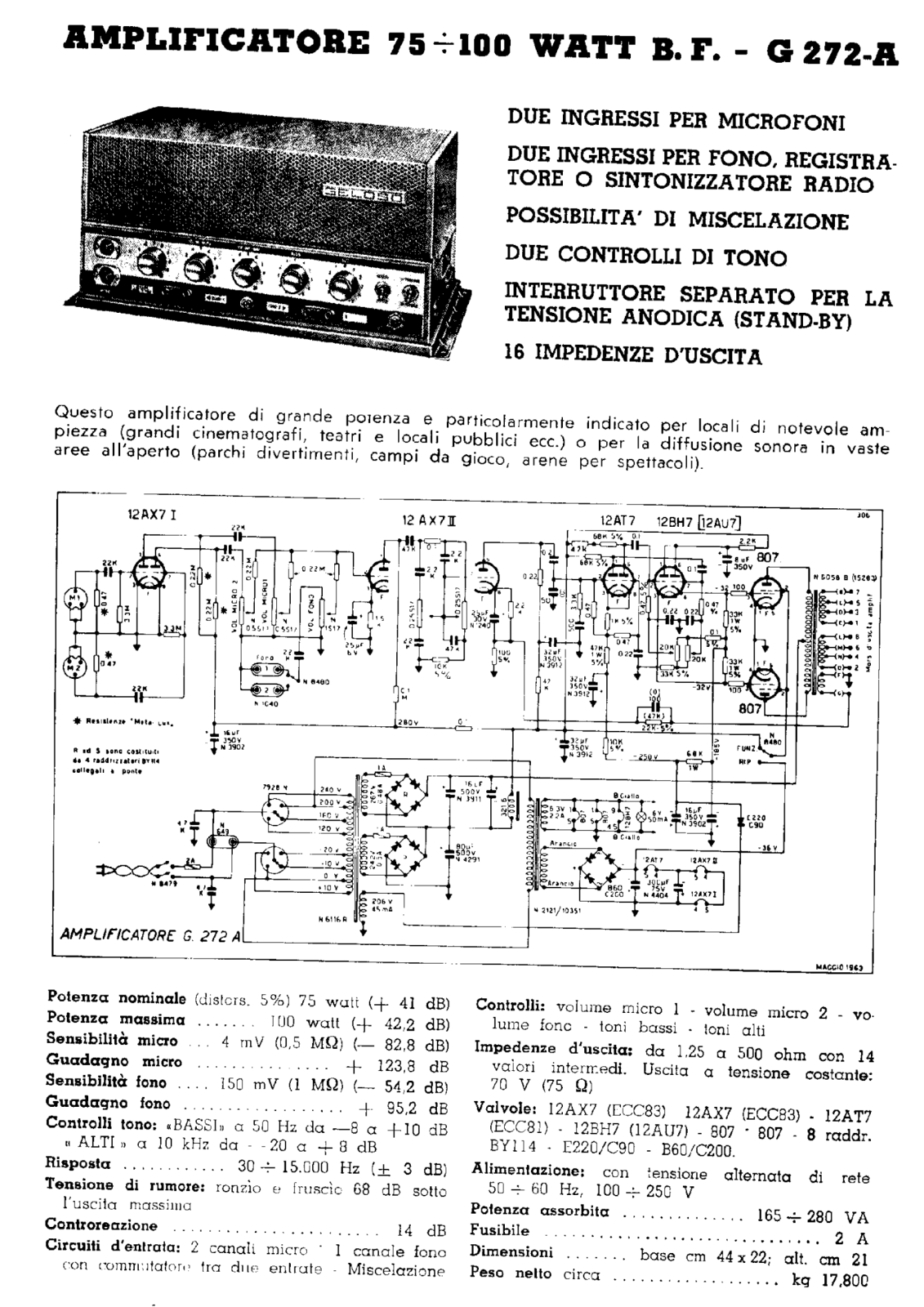 Geloso g272a schematic