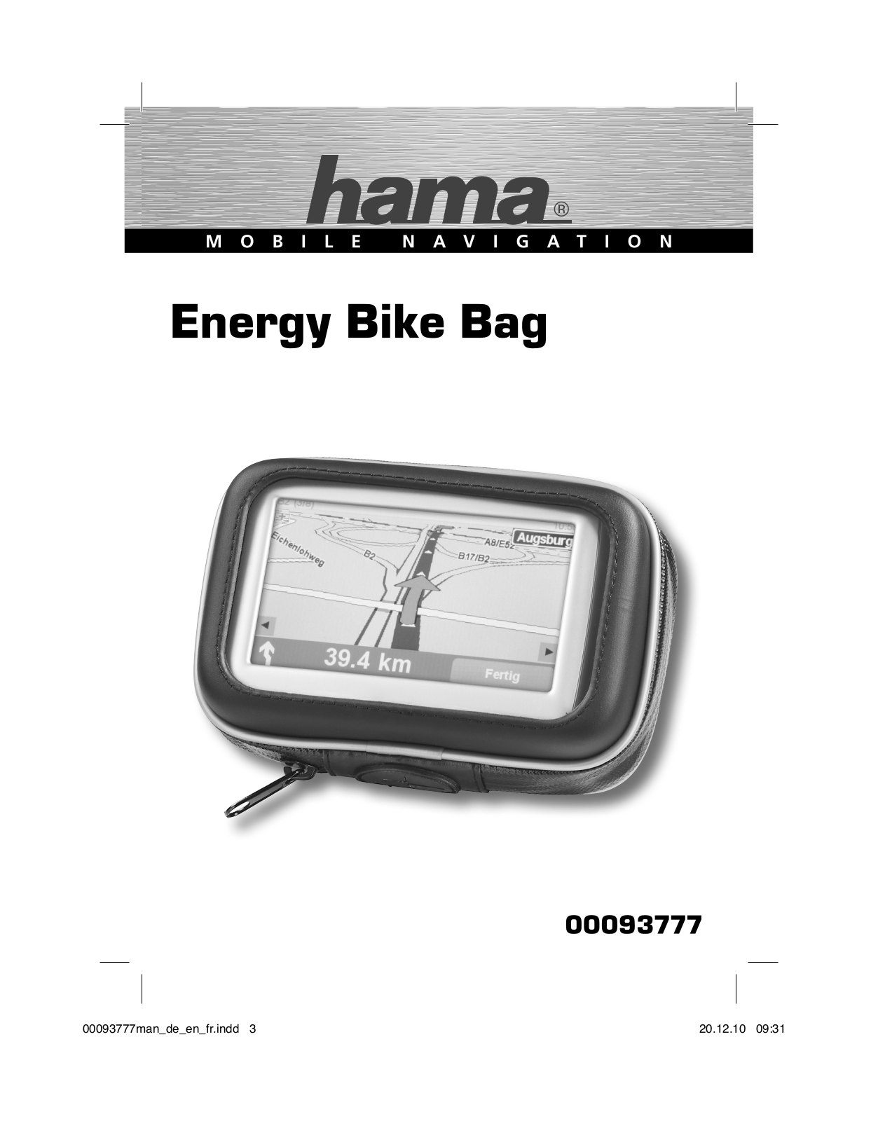 Hama 93777 User manual