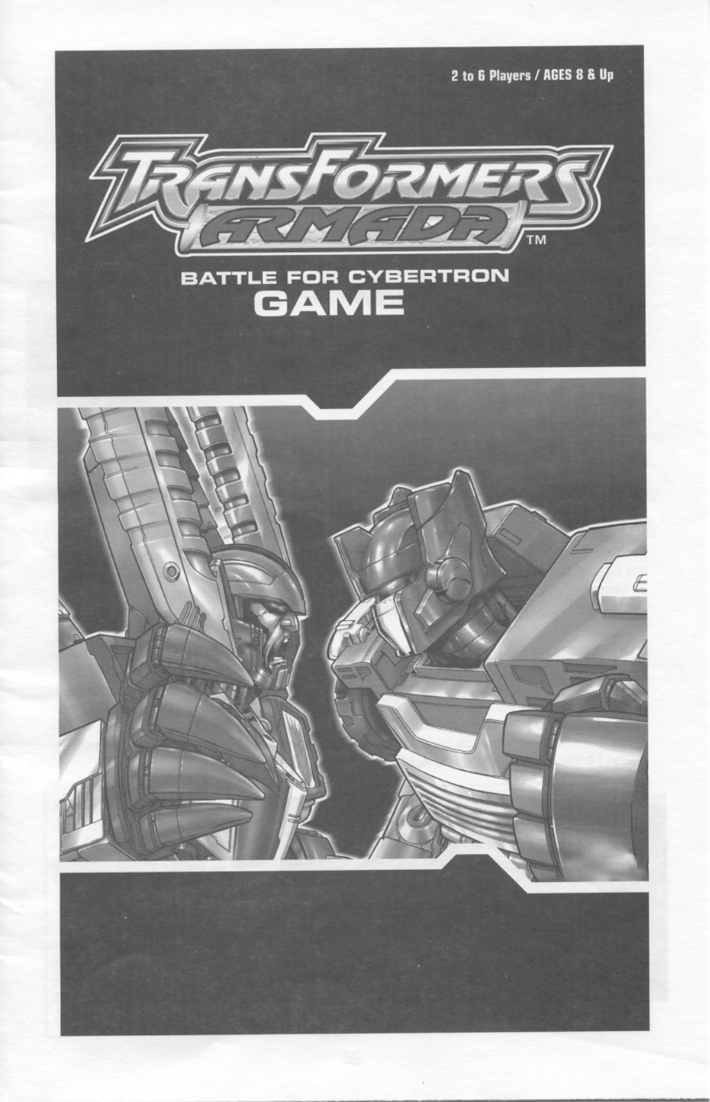 Hasbro TRANSFORMERS BATTLE FOR CYBERTRON User Manual