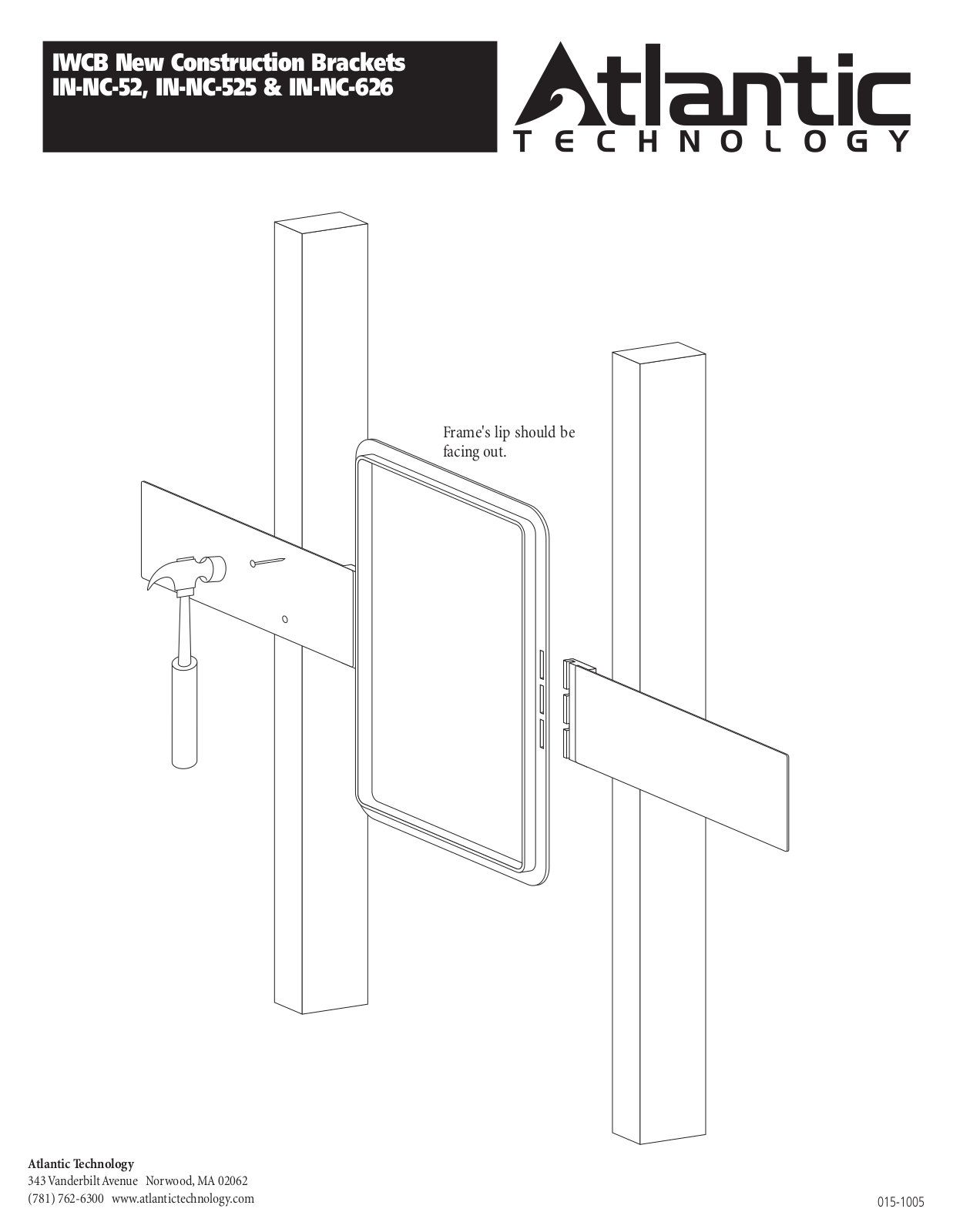 Atlantic Technology INNC-626 Owners manual