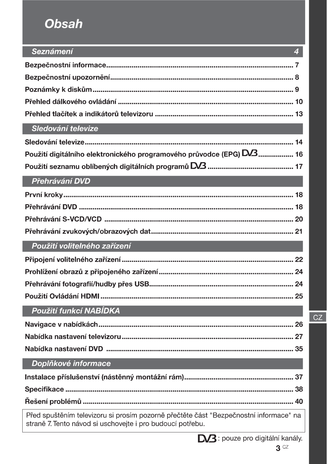 Sony KDL-22BX20D User Manual