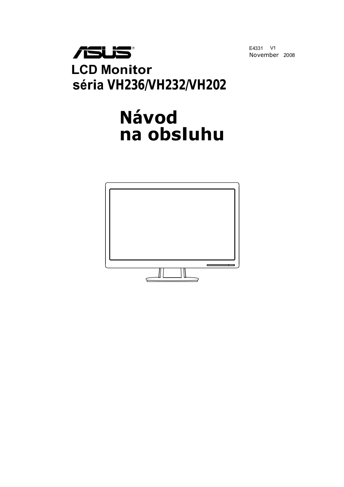 Asus VH232S, VH202D, VH202N, VH232T, VH232H User Manual