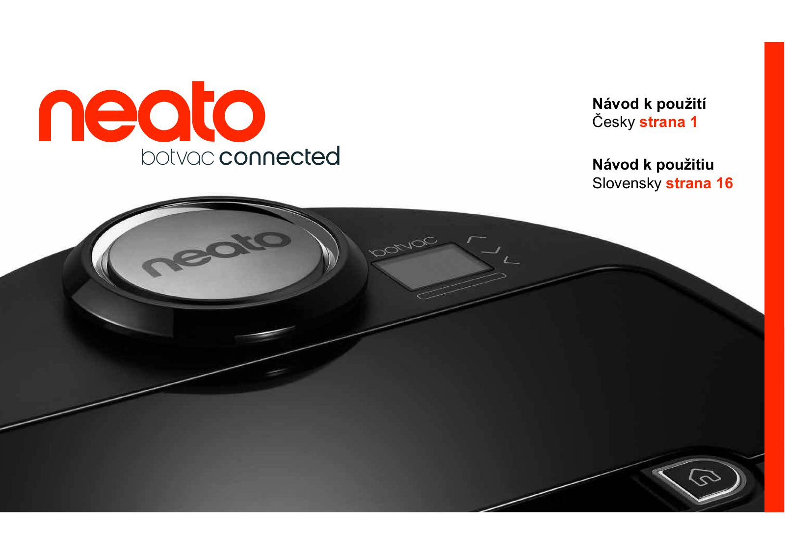 Neato Robotics Botvac Connected User Manual