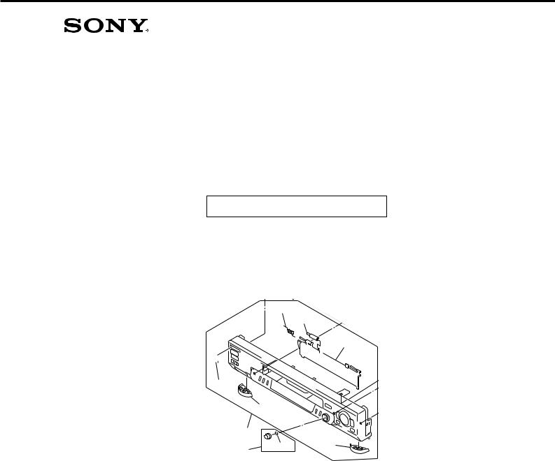 Sony SLV-ED22, SLV-ED99 Service Manual