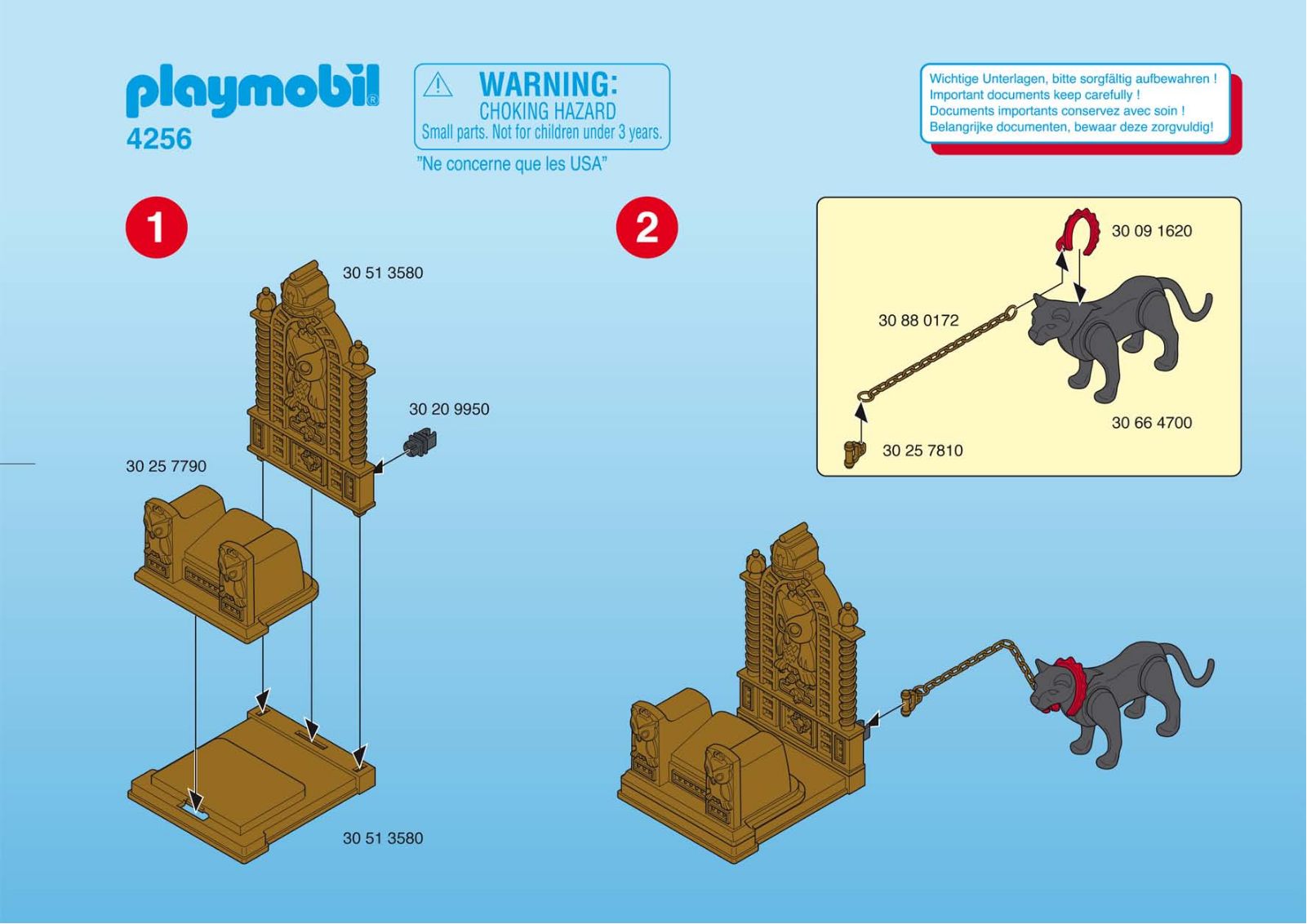 Playmobil 4256 Instructions