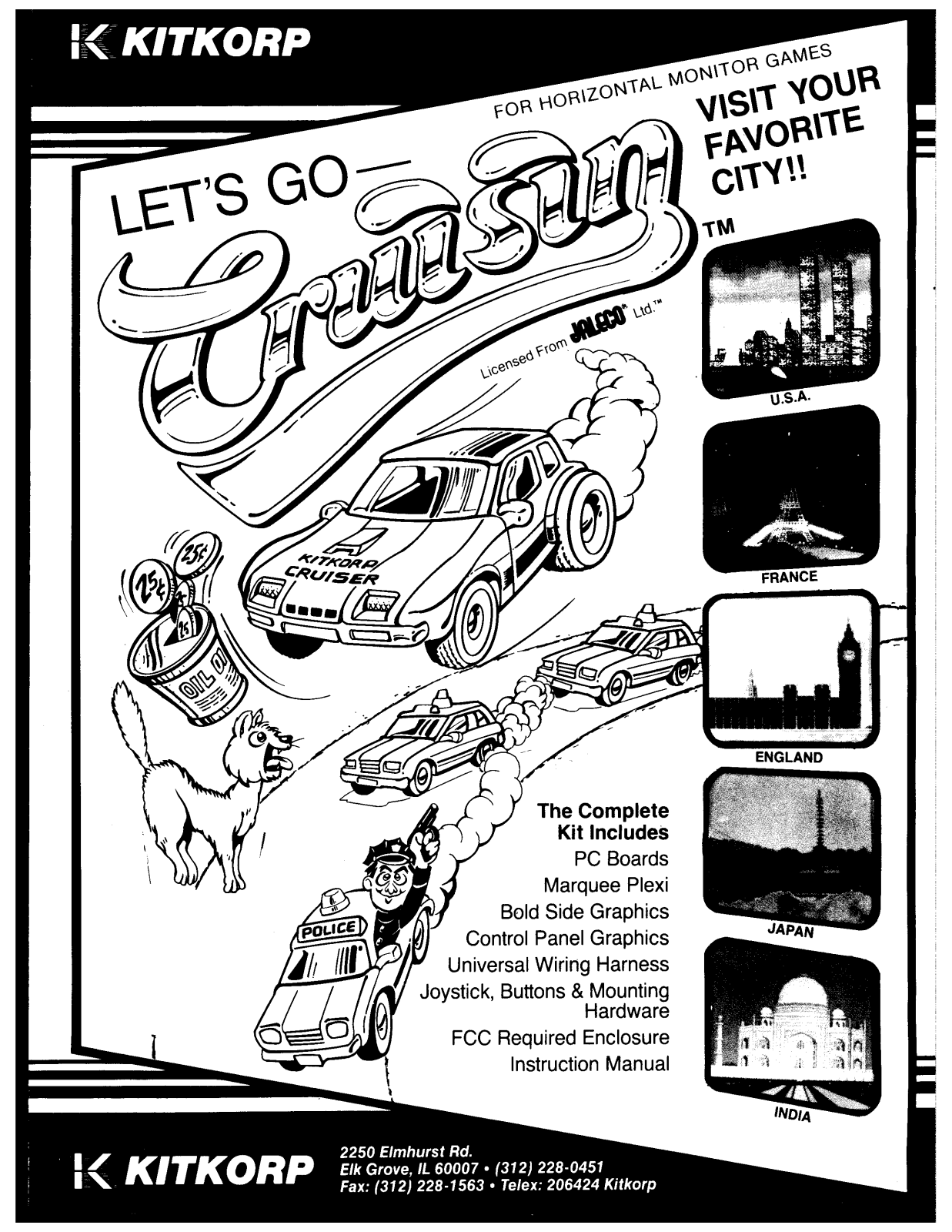 Jaleco Crusin User Guide