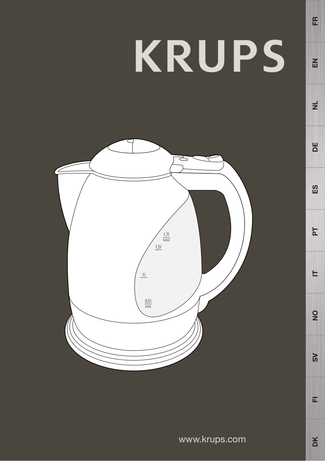 Krups AQUACONTROL PLUS FLA141 User Manual