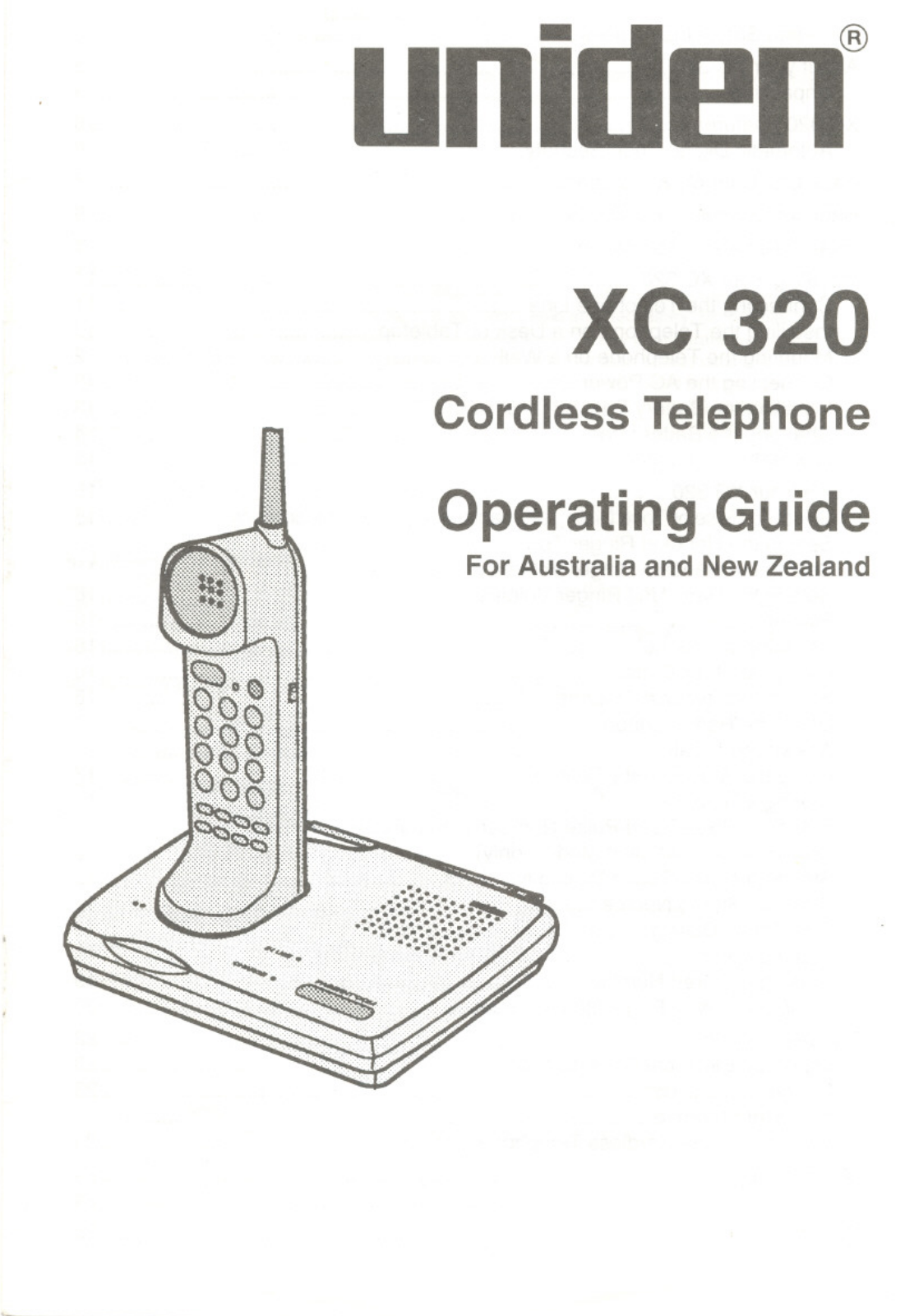 Uniden XC 320 User Manual - ManualMachine.com