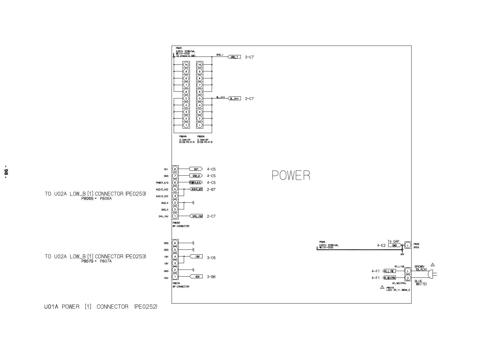 TOSHIBA PE0252 schematic