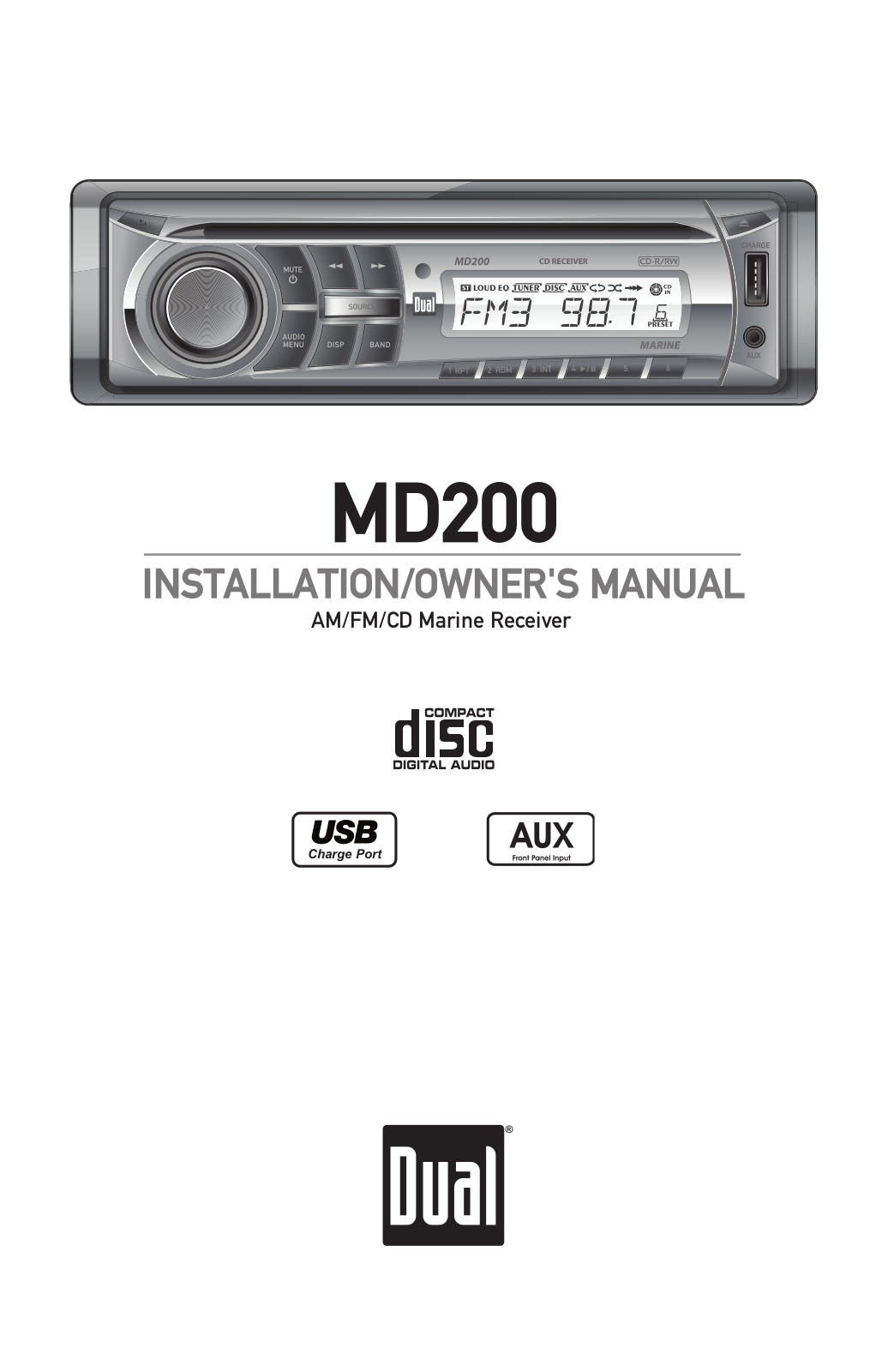 Dual MCP200S Owner's Manual