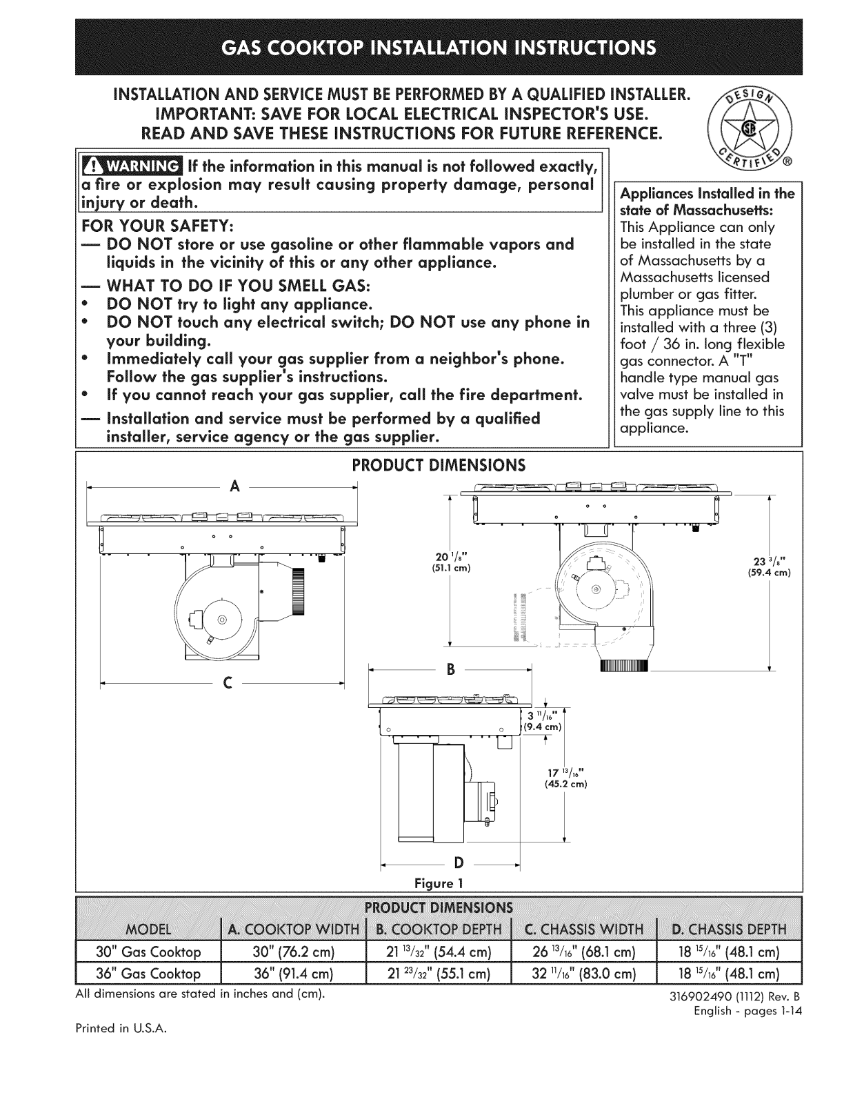 Kenmore Elite 79031123110, 79031113110 Installation Guide - ManualMachine.com