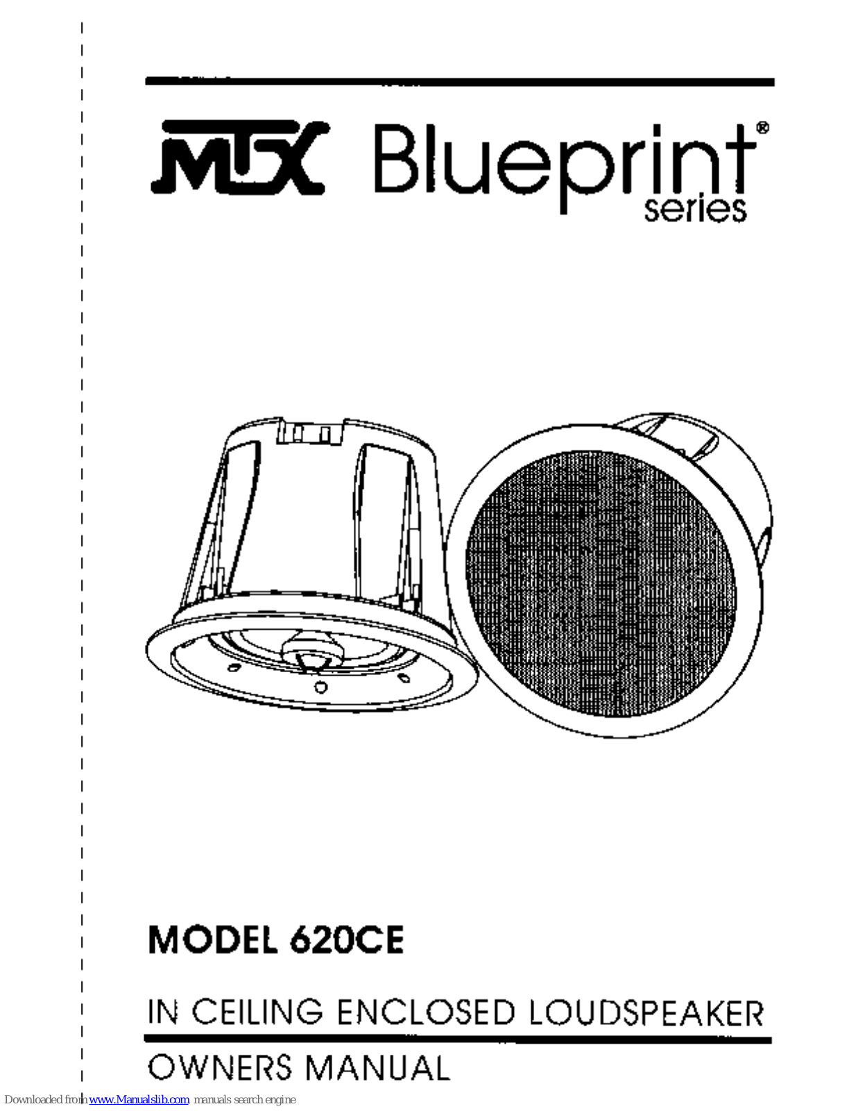 MTX 620CE Owner's Manual