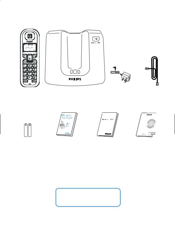 Philips DECT122 Quick Start Guide