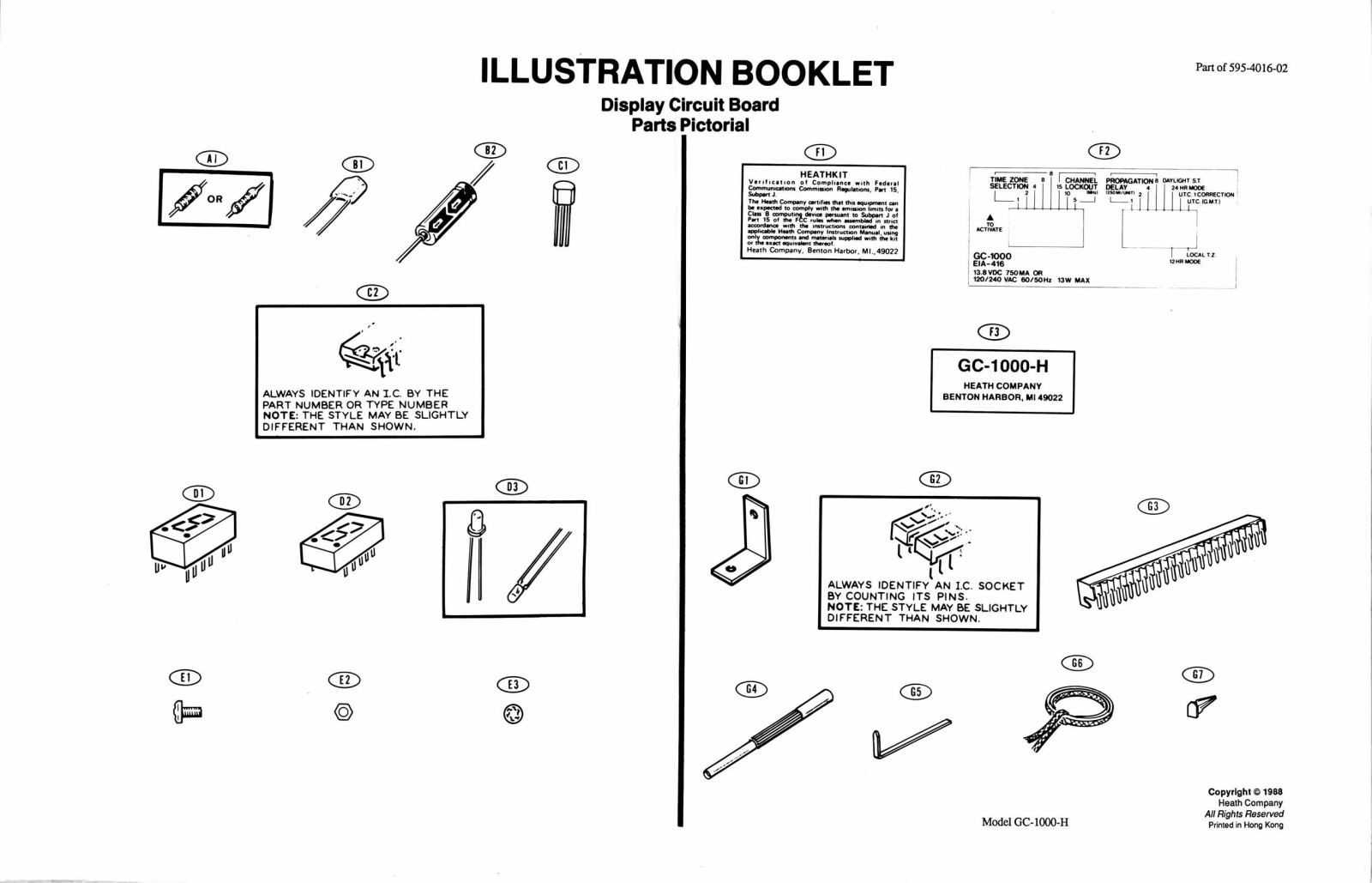 Heathkit GC-1000-H Schematic