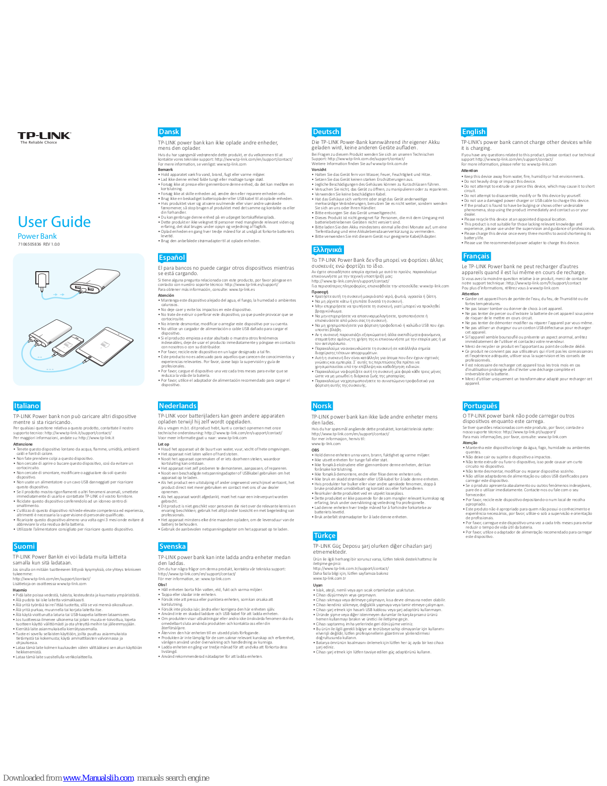 TP-Link TL-PB50 User Manual