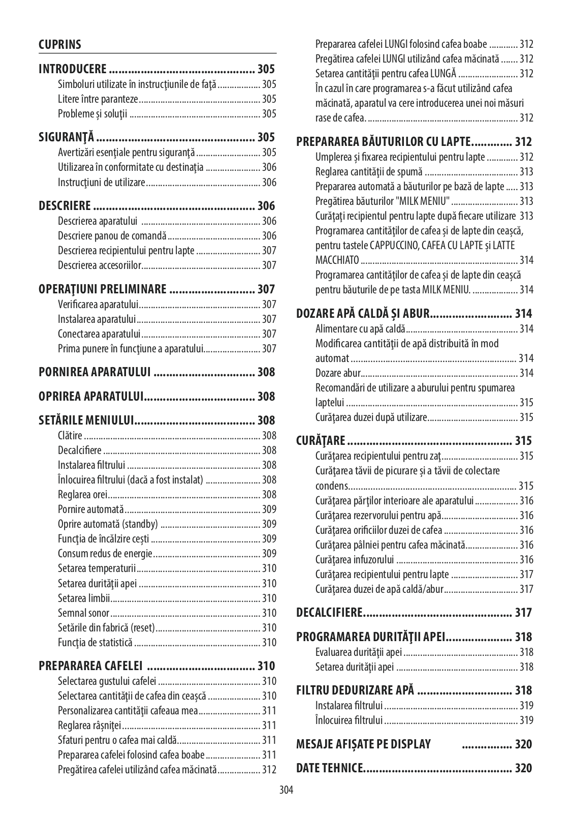 Delonghi ECAM45760W Instruction manuals