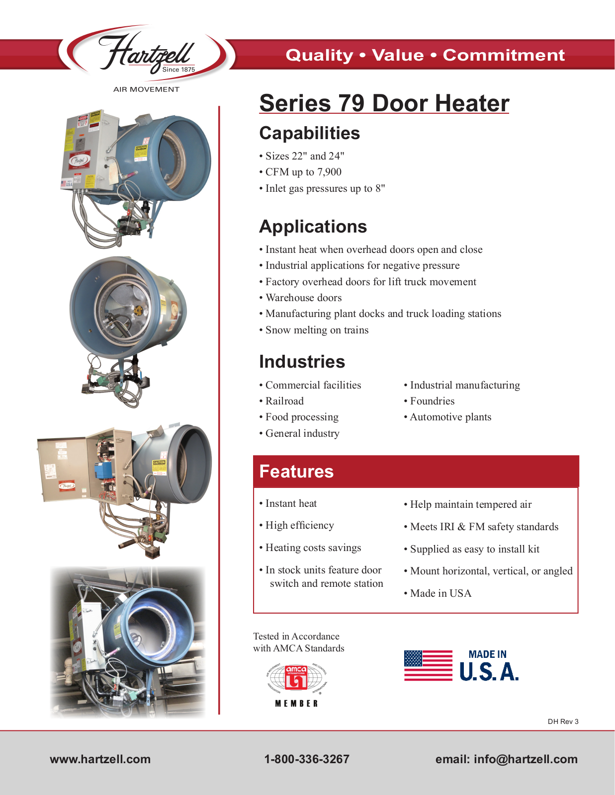Hartzell 79 Spec Sheet - ManualMachine.com