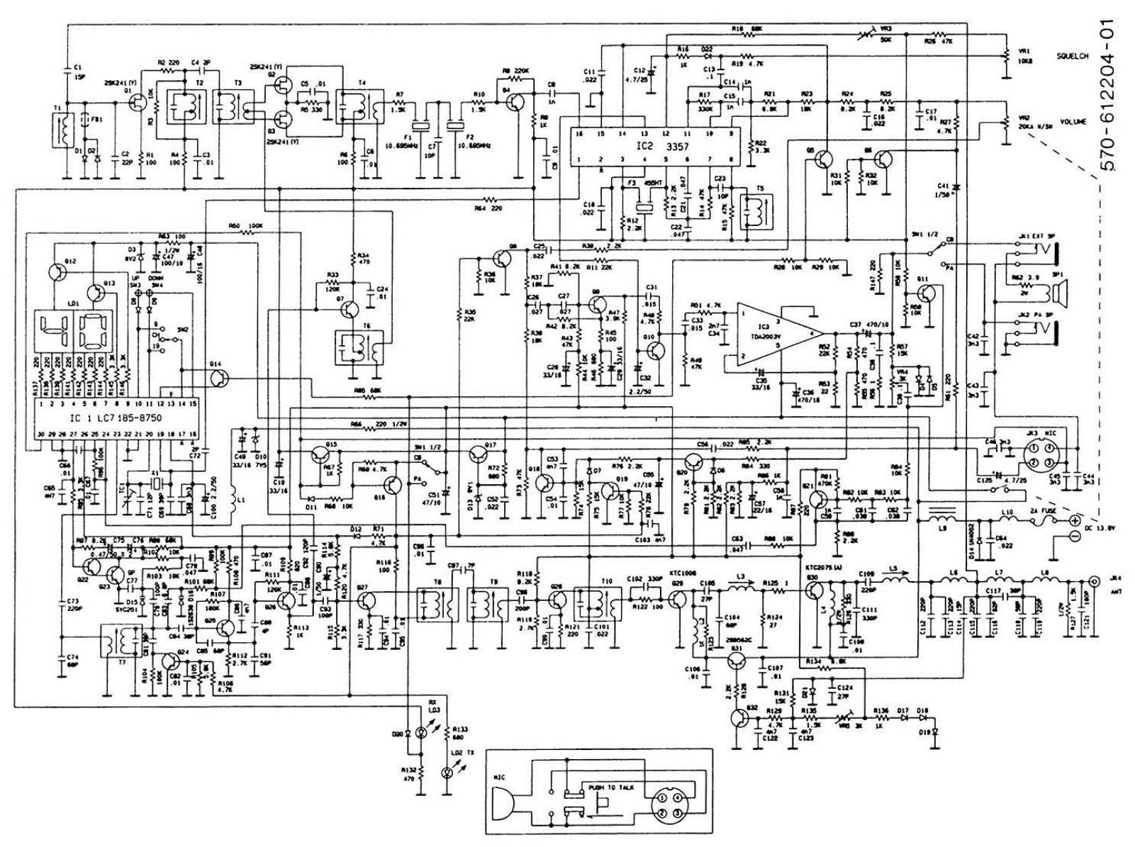 Danita 240 Schematic