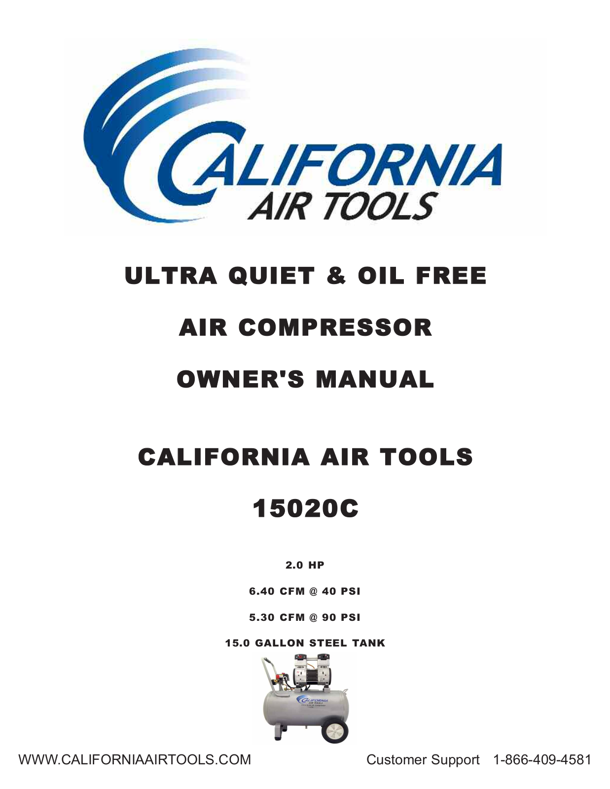 California air tools 15020C User Manual