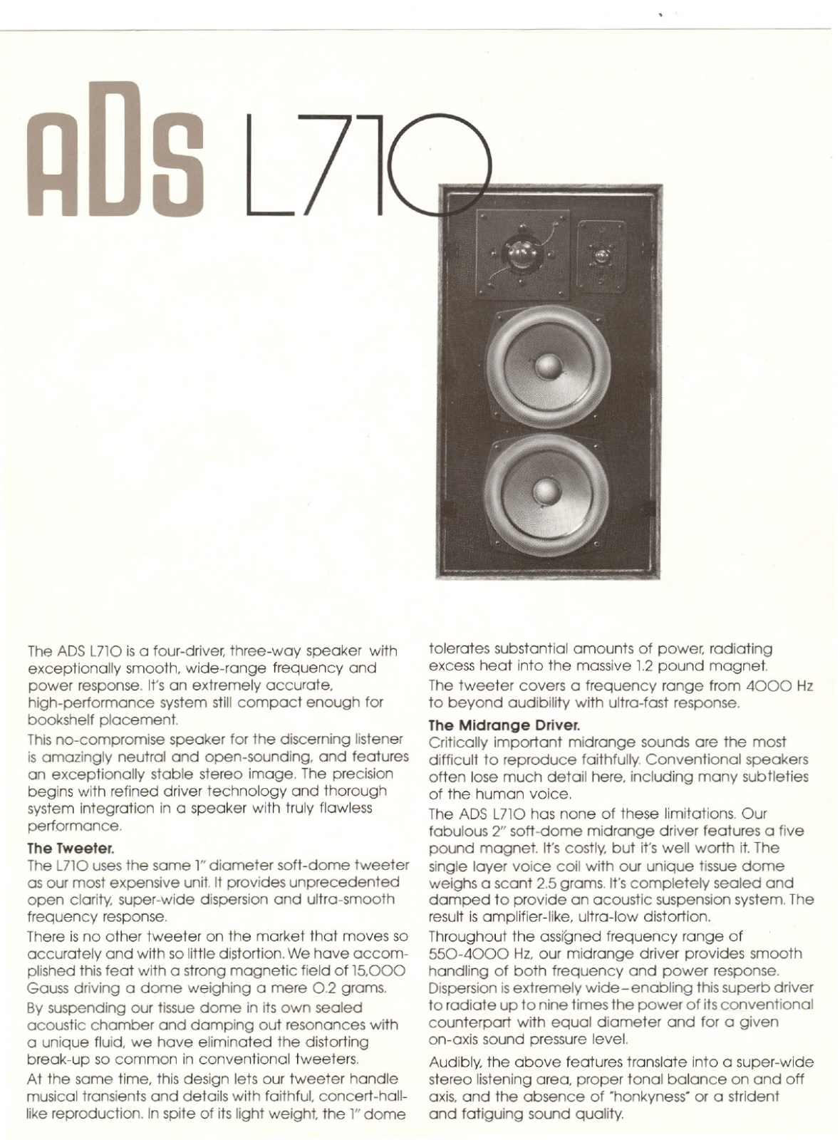 ADS L-710 Brochure