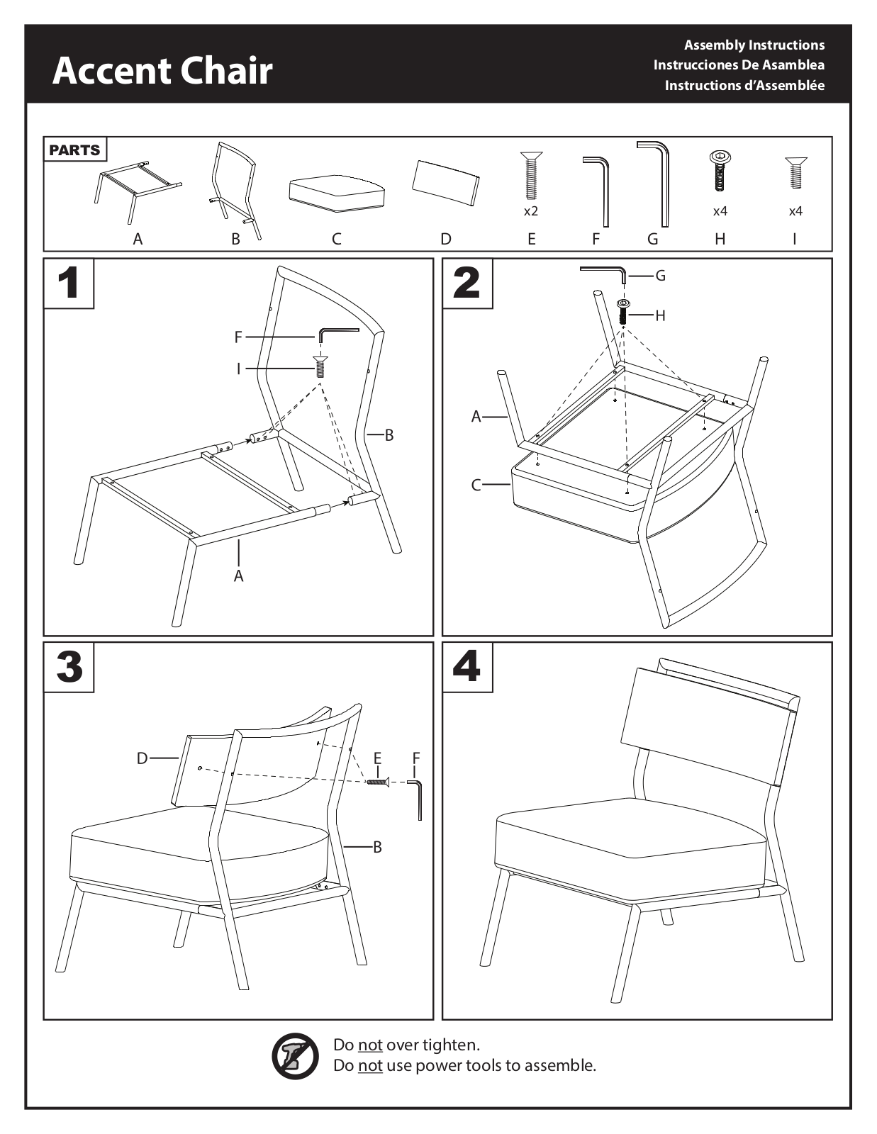 Union Rustic LMS3327 Assembly Instructions - ManualMachine.com