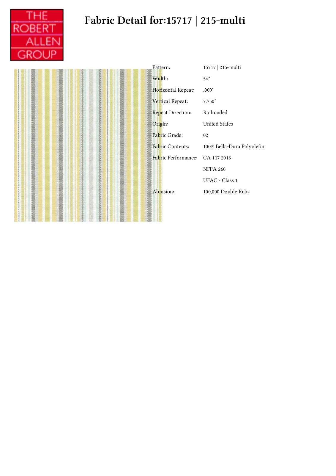 Duralee CRAL6059 Specifications - ManualMachine.com