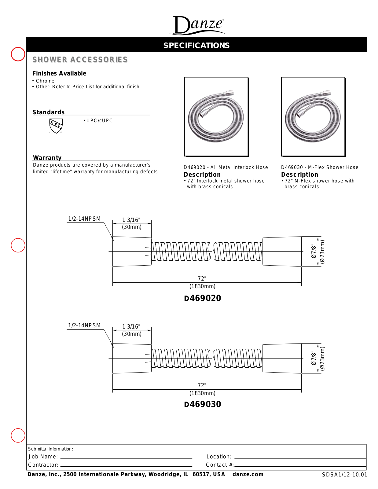 Gerber DNZ4859 Specifications - ManualMachine.com