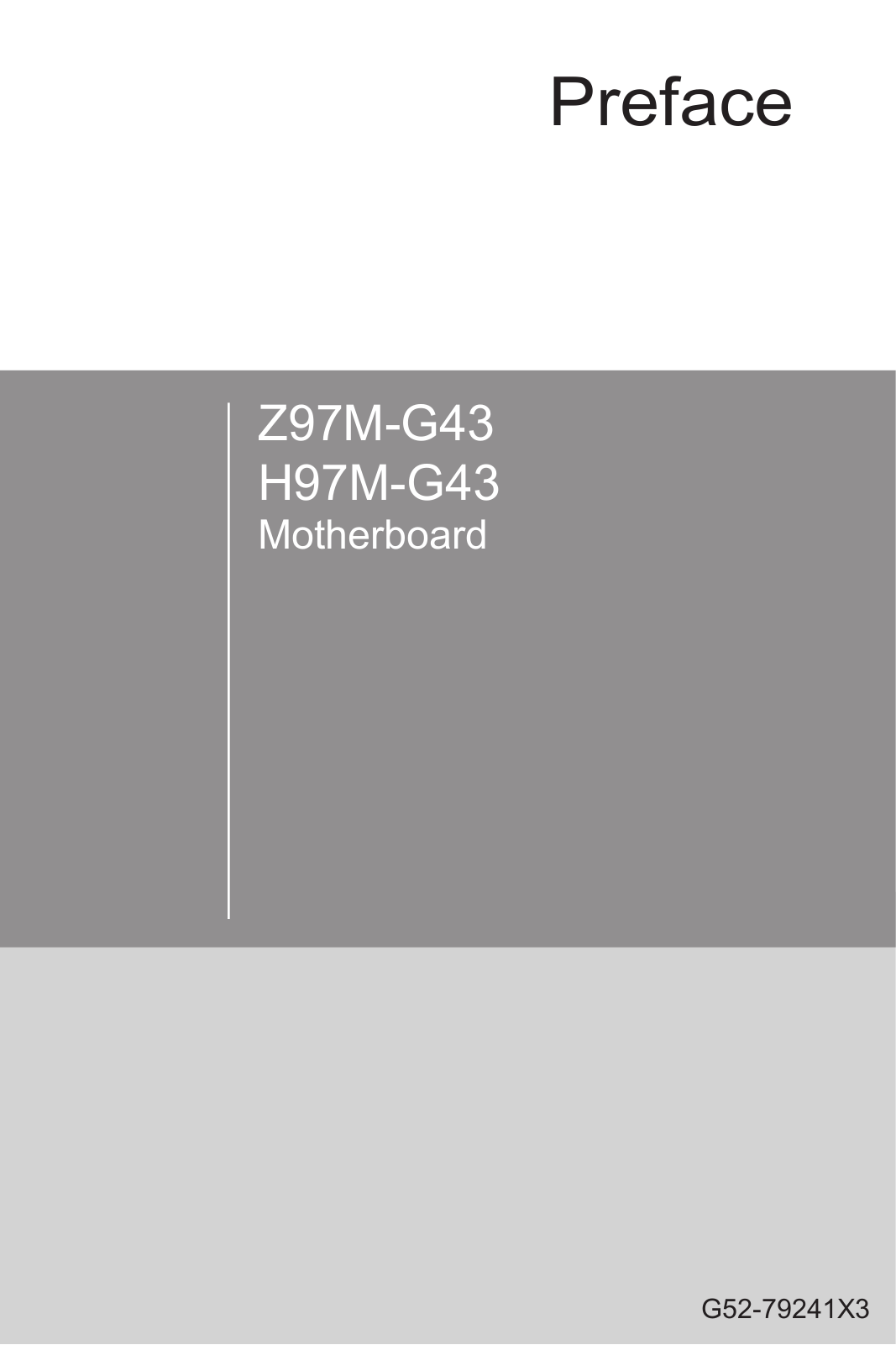 Captiva Z97M-G43, H97M-G43 User Manual