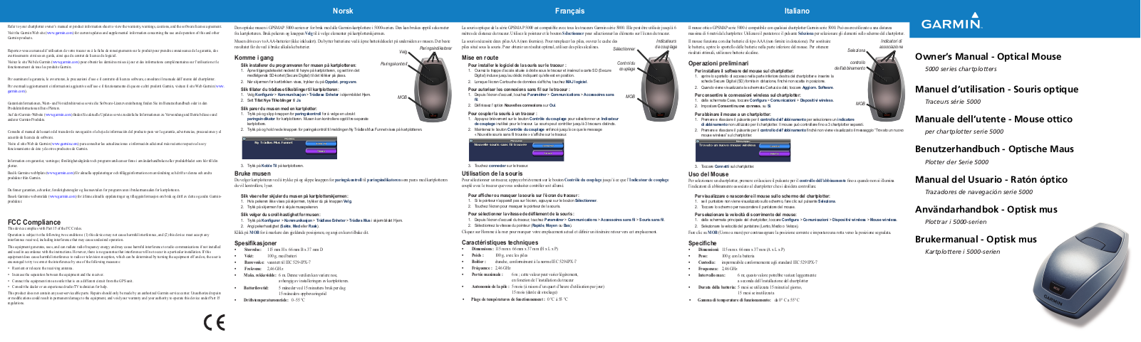 Garmin 01205 Users Manual