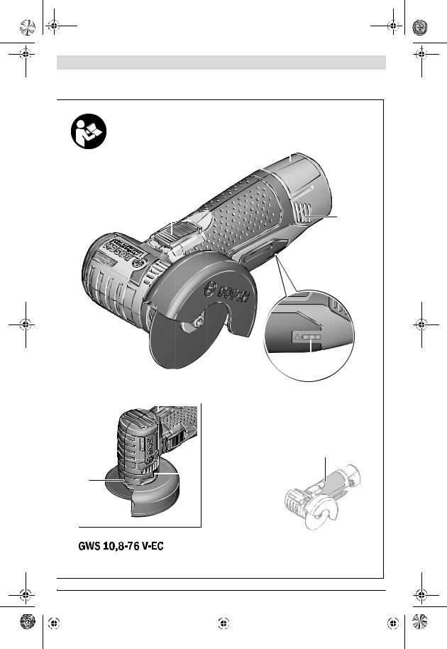 Bosch GWS 10,8-76 V-EC User manual