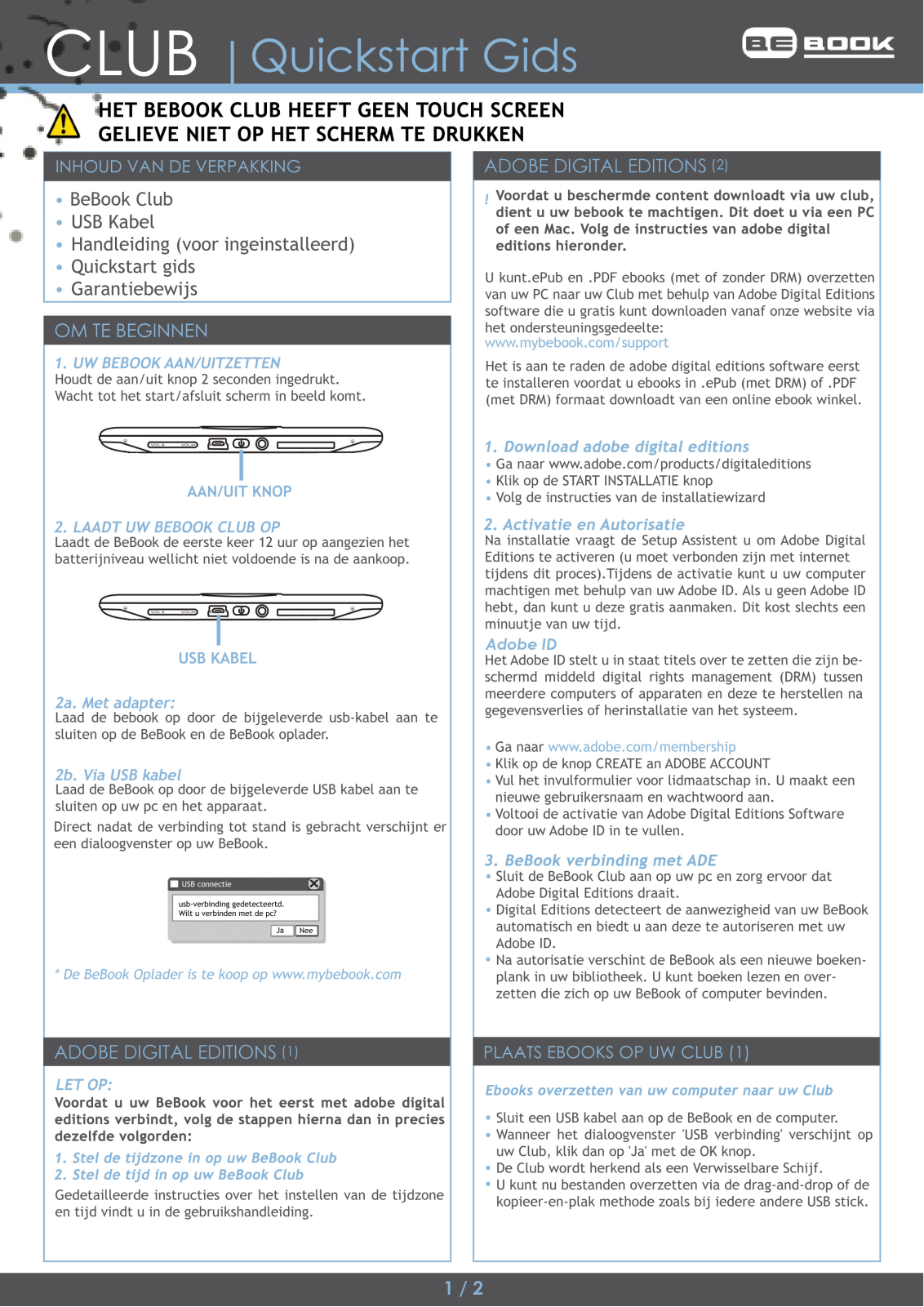 ICIDU BeBook Club Quick Start Guide